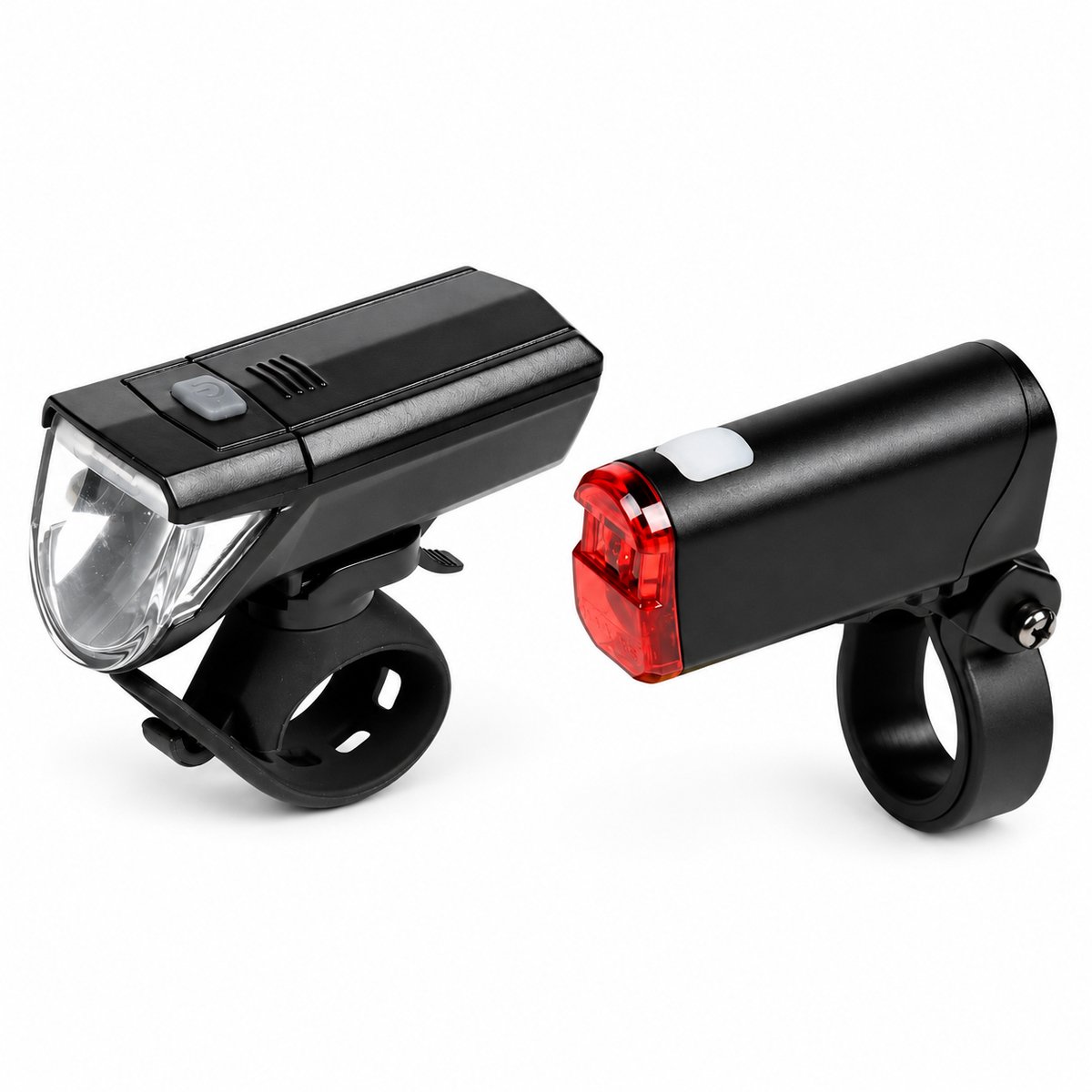 Fietsverlichtingsset LED 2-delig – 30 Lux – IPX4 – Voor- en Achterlicht