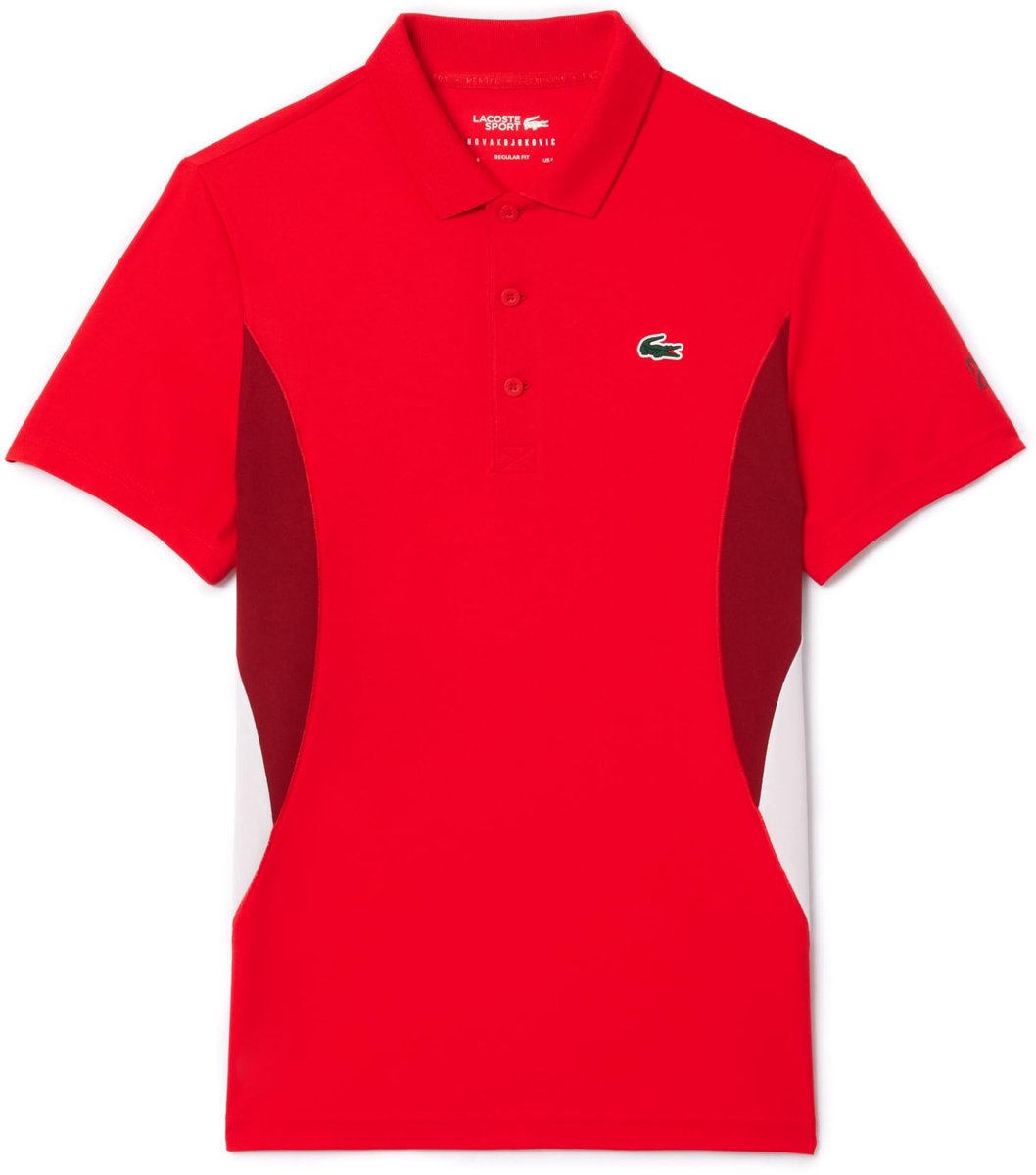 Lacoste DH7330 Polo Rood
