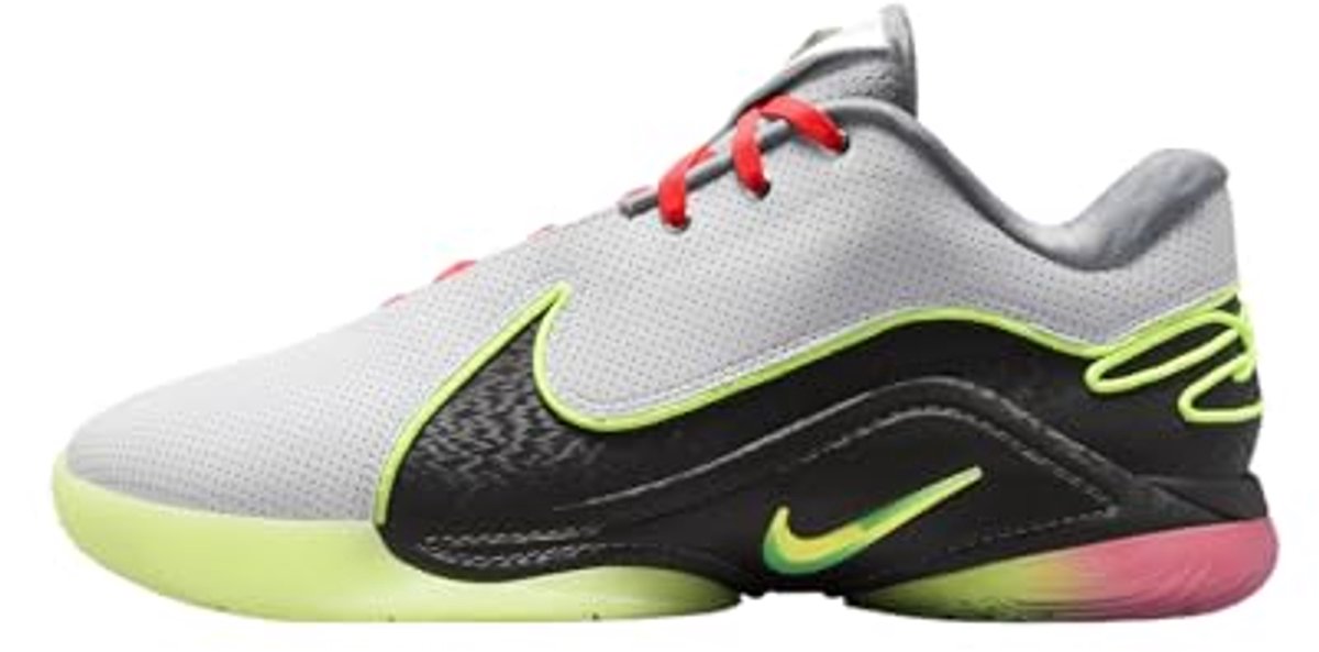 Nike LeBron 22 Basketbalschoenen Heren /Volt Glow/Medium Ash US Wit