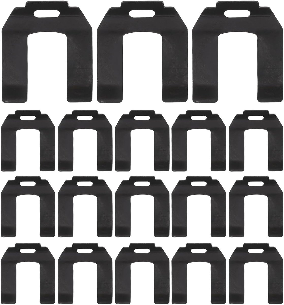 30 stuks remslangklemmen: assortiment autoslangklemmen - remleidingklem metalen houder - vloeistofleidingklem voor gasleiding vacuümbuis motorfiets