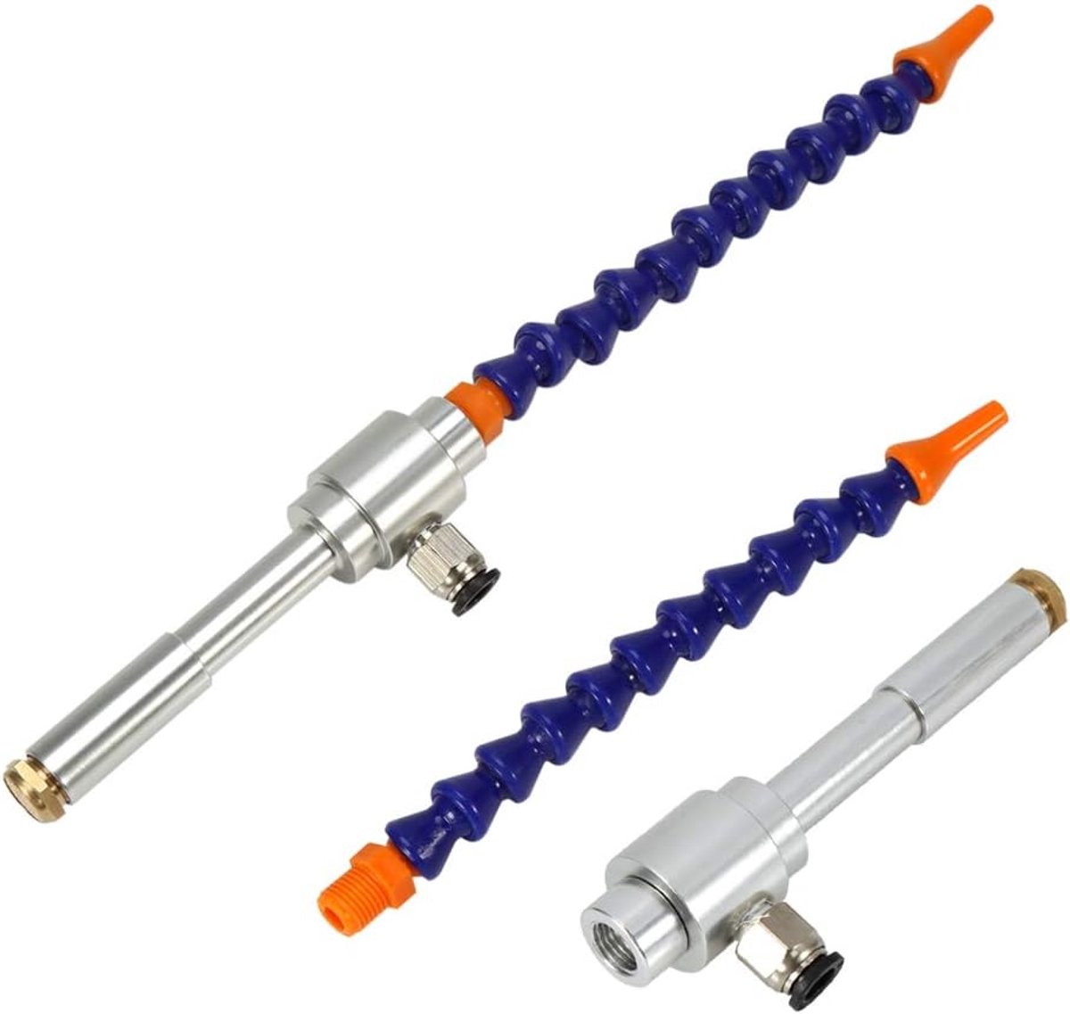 130 mm aluminiumlegering Mechanisch proces Mini Koudeluchtpistool met droge lucht plus flexibele buis voor lokale koeling