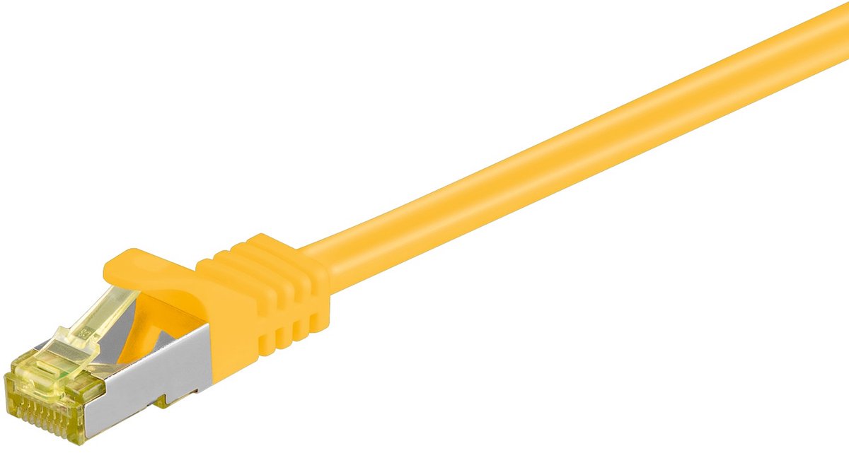 Wentronic 91620 - Cat 7 STP-kabel - RJ45 - 5 m - Geel