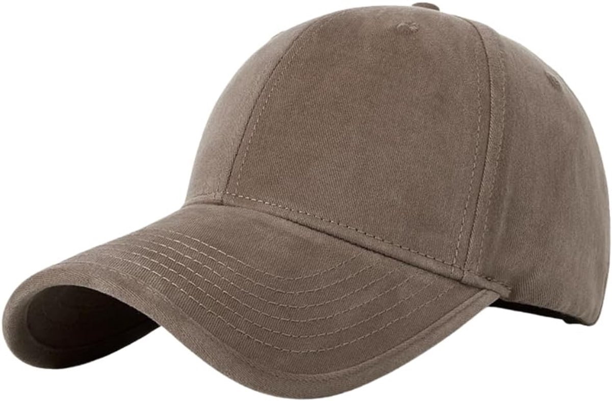 katoenen pet, effen, verstelbaar, casual, minimalistisch, dagelijks gebruik, voor dames en heren