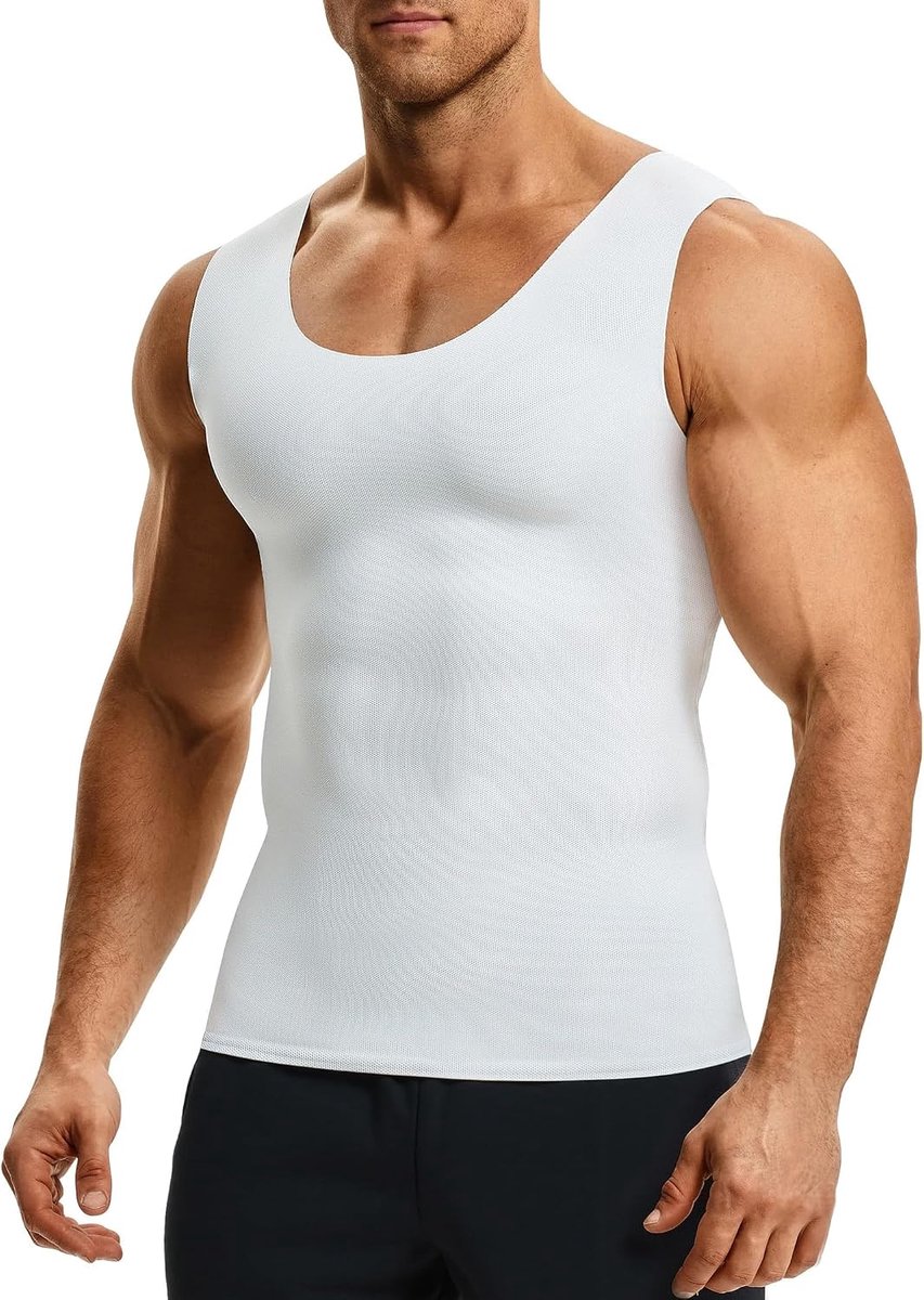 Shapewear Elastische buikweg tanktop mouwloos compressieshirt