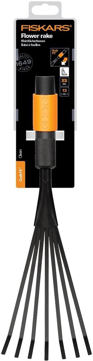 Fiskars QuikFit Bladhark - Hark met 7 Tanden - Tuingereedschap van Fiskars — afbeelding 2