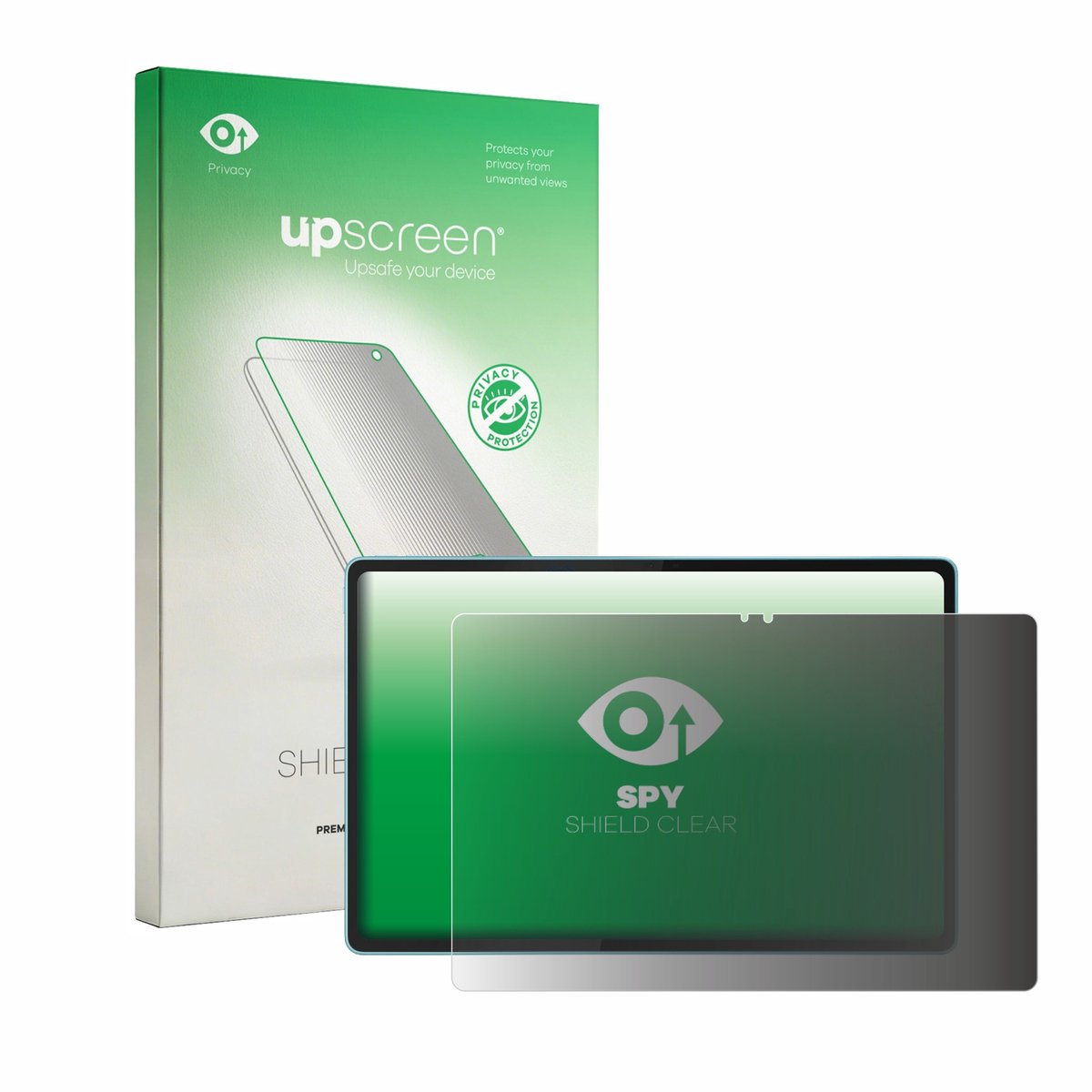 upscreen - privacy screenprotector voor Motorola Moto Pad 70 Groove - Folie Beschermfolie Blauwlichtfilter