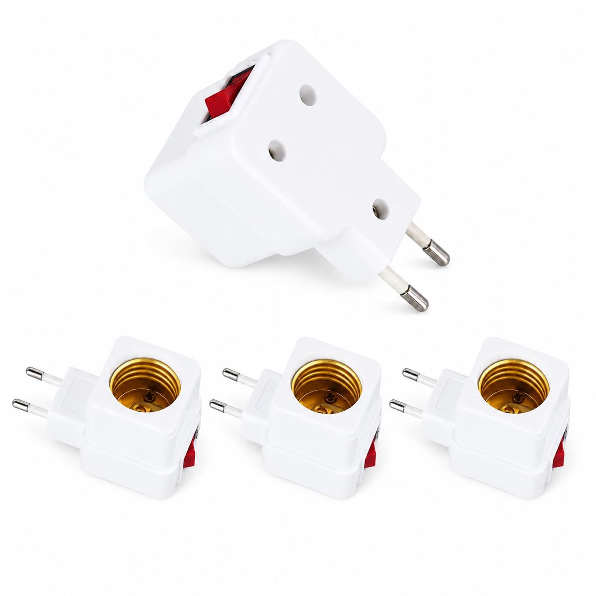 4 stuks E27-lampfitting
