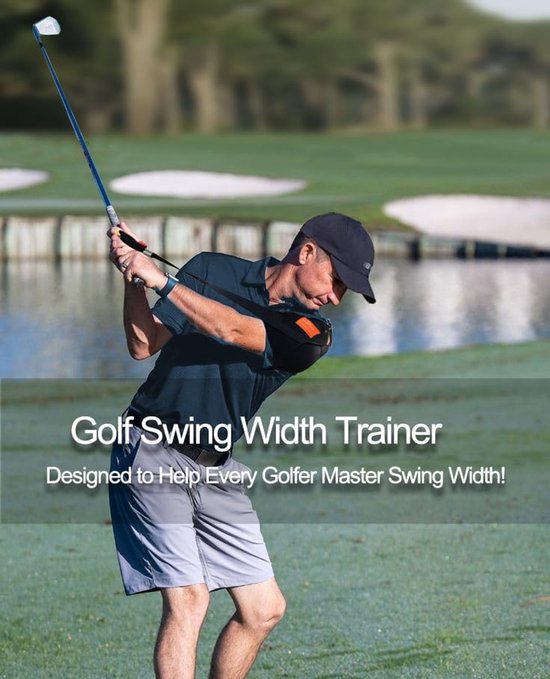 Trainingshulpmiddelen, Golf accessoires – Swingtrainer voor een bredere backswing, verbeter de swing snelheid & afstand, ideaal voor alle vaardigheidsniveaus zowel rechts- als linkshandige — afbeelding 5
