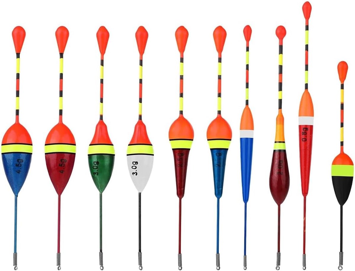 Drijvers bobbers forel drijvend hout slip vissen bobbers vissen vlotter en bobber