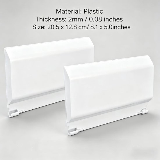 2 Stuks Zwembad Skimmer Stuw Deur, Skimmer Stuwplaat Skimmer Deur Stuwklep Zwembad Skimmer Flapper Deur Voor Zwembad — afbeelding 5