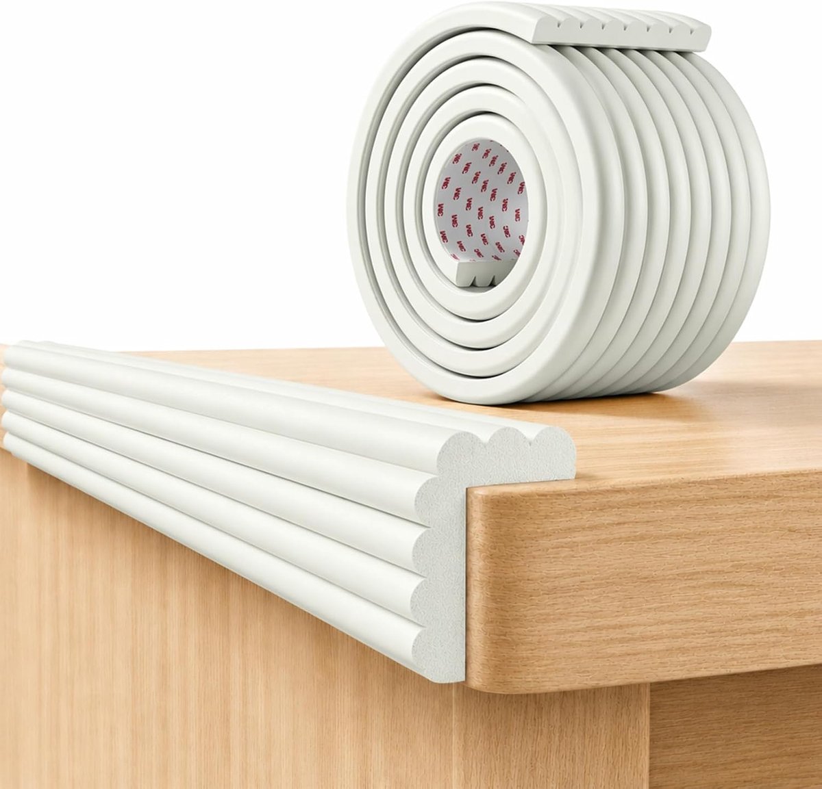 Baby zelfklevend schuim 2 m x 8 cm W-vormig 2 stuks
