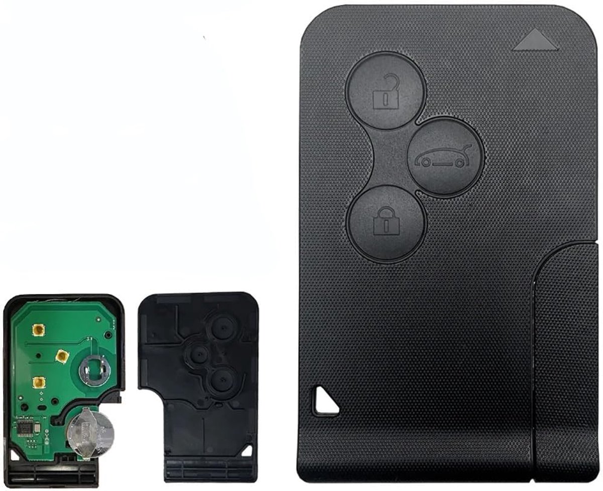Card sleutelbehuizing voor autosleutel 3B Renault Clio Megane Scenic