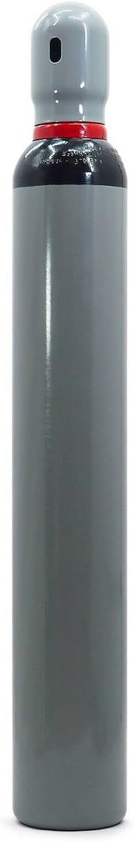 Waterstof gasfles 10 liter 1,6 m3 airconditioning lektest hydrogen