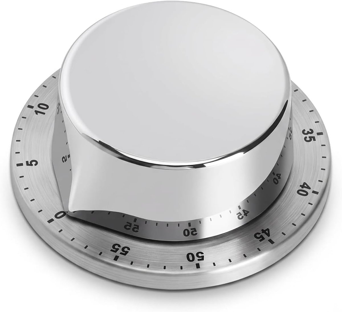 Mechanisch, korte wekker keuken, keukentimer, magnetische korte wekker met 72 dB, eierwekker magnetisch, keukenwekker mechanisch magnetisch voor koelkast, magnetron, koken, fitness