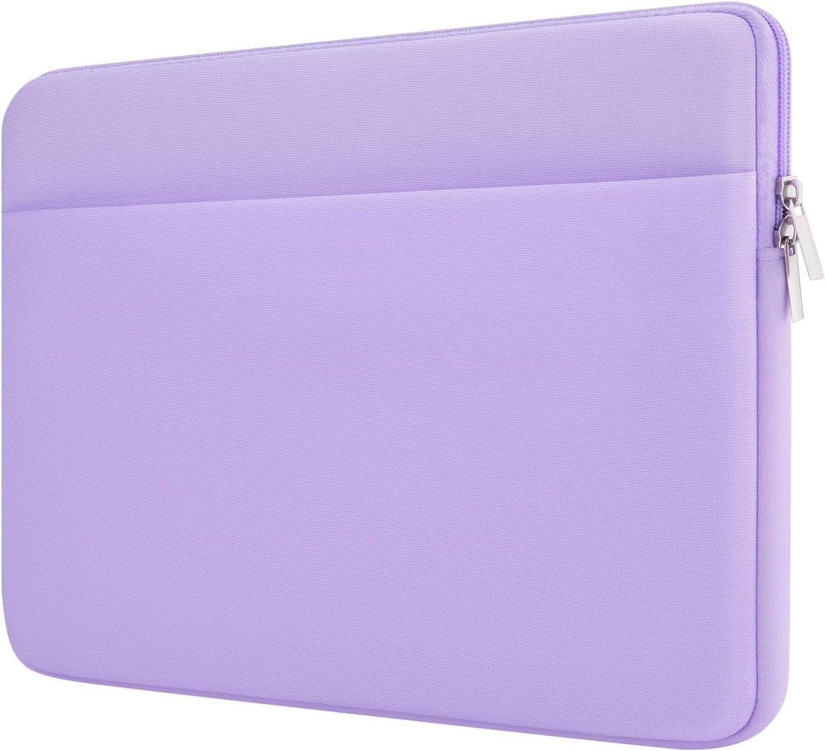 13 Inch Laptop Mouw Hoes Compatibel met 14 Inch Macbook Pro, Macbook Air 13.6 Inch M4 M3 M2 2025-2022 Draagbare LaptopHoes Tas met Front Pocket Schokbestendig Gewatteerde Computer Pouch Cover