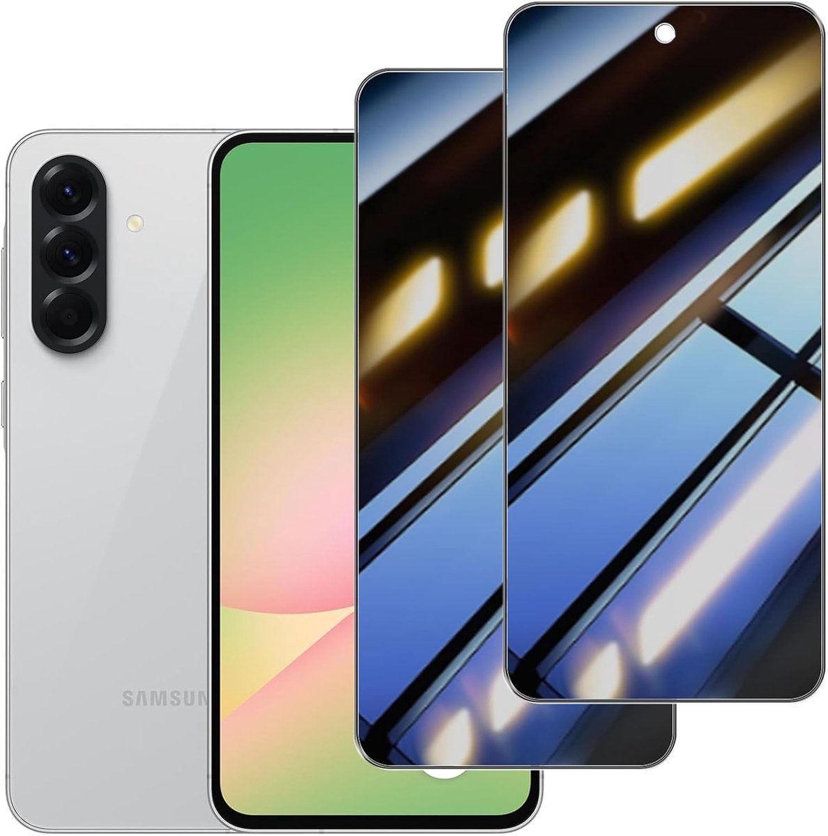 2 Stuks Schermbeschermer Anti-Spy Gehard Glas voor Samsung Galaxy A56
