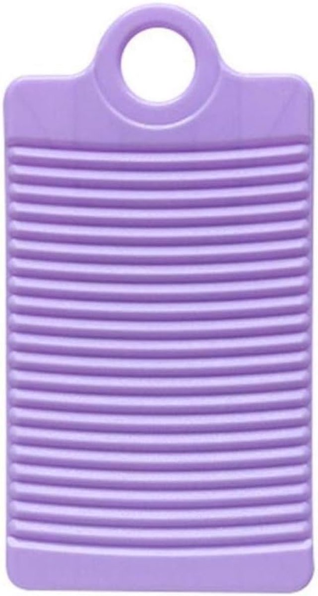 4 soorten plastic glijdende mini trompet wasbord schattige huishoudelijke waskleding wasbord, paars