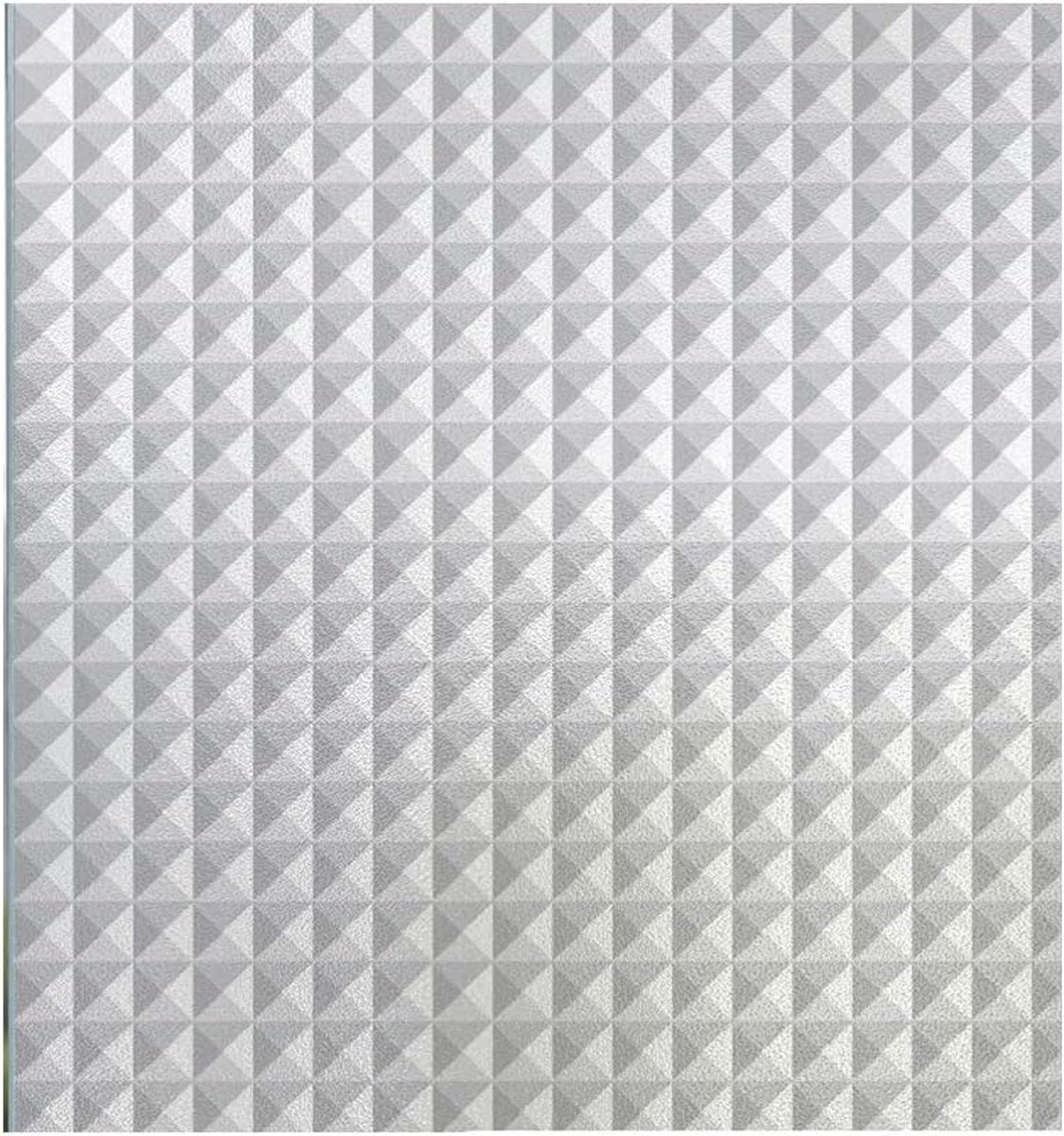 Film Privacy Non-Adhesive Glass Film Frosted Light Blokkerende Film Blackout Dark Window Tinting Film-I - klein vierkant 0.8x5m