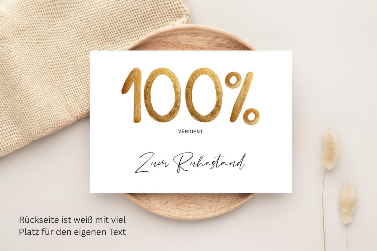 Ansichtkaart met envelop met pensioen gefeliciteerd met pensioen, pensionering voor collega