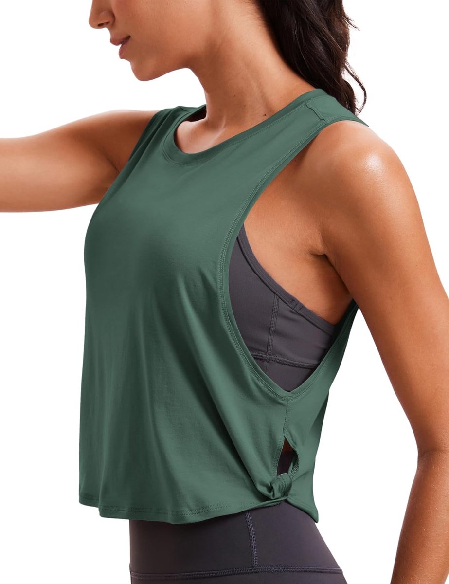 Tanktop met verlaagde armsgaten