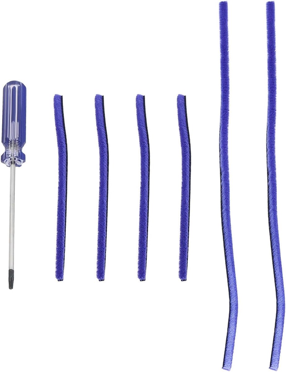 Set van 7 stuks vervangende bodemstrip, pluche vilten strips voor stofzuiger, compatibel met Dyson V6 V7 V8 V10 V11 VA9V5 AU