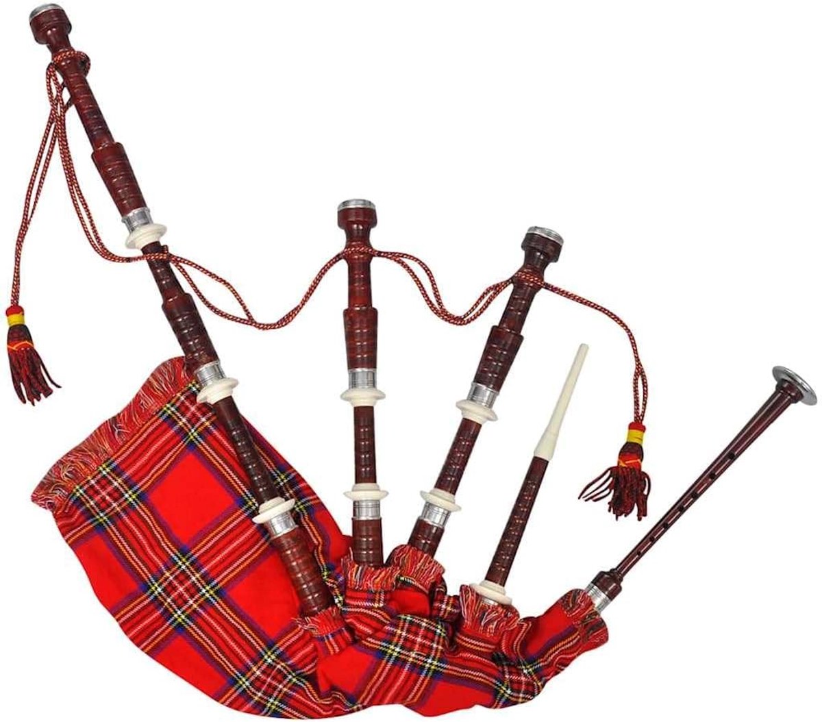 Highland Dudelsack, Royal Stewart Tartan, beginners