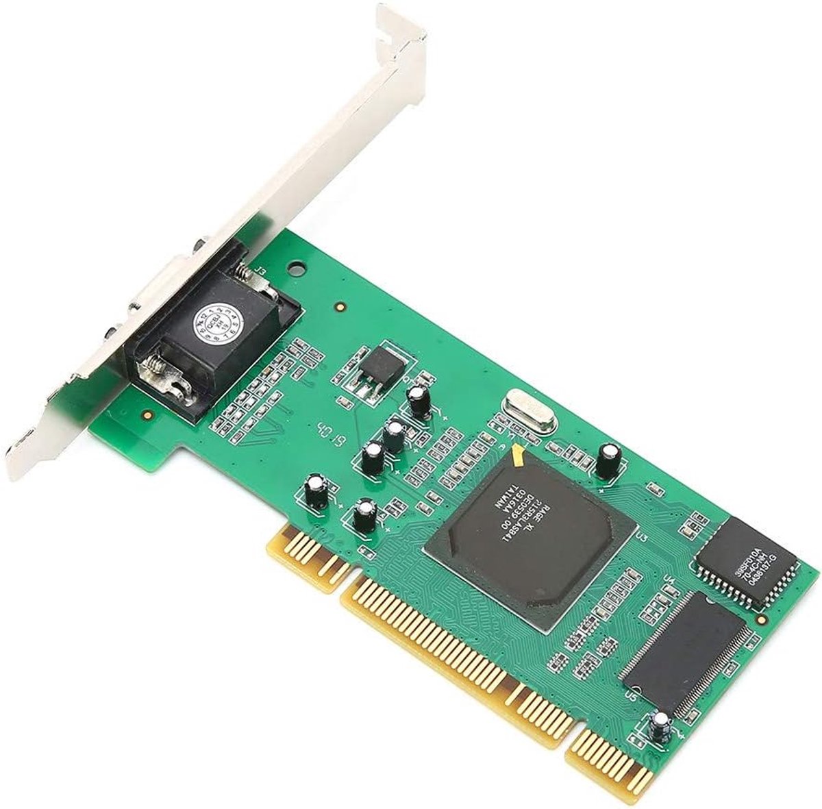 Grafische Kaart, 32-bits PCI-desktopcomputeraccessoires Compatibel met 64-bits PCI-X-sleuven VGA-uitgangspoort 8 MB SDRAM-videogeheugen