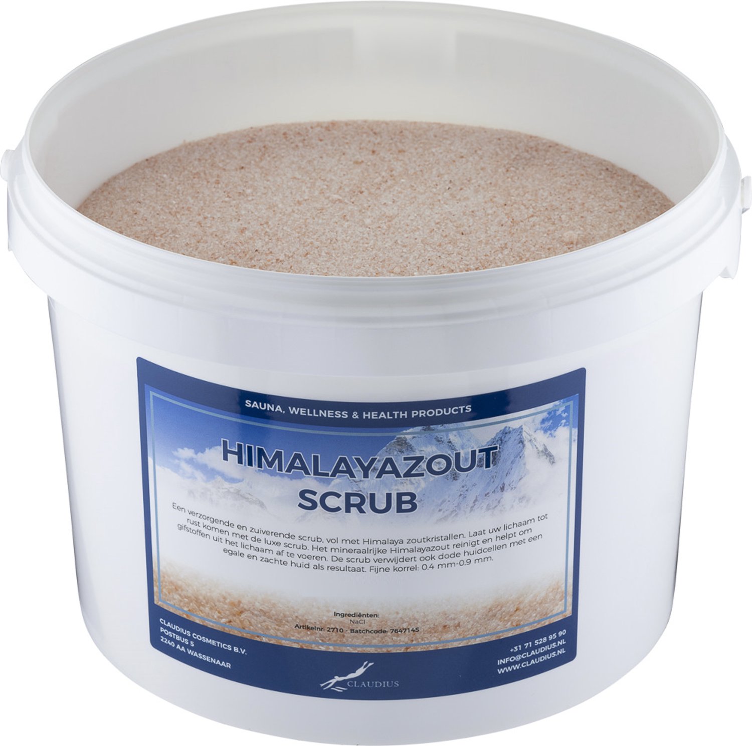 Claudius Himalayazout - 10 KG - fijne korrels (0,4 - 0,9 mm) - 100% natuurlijk