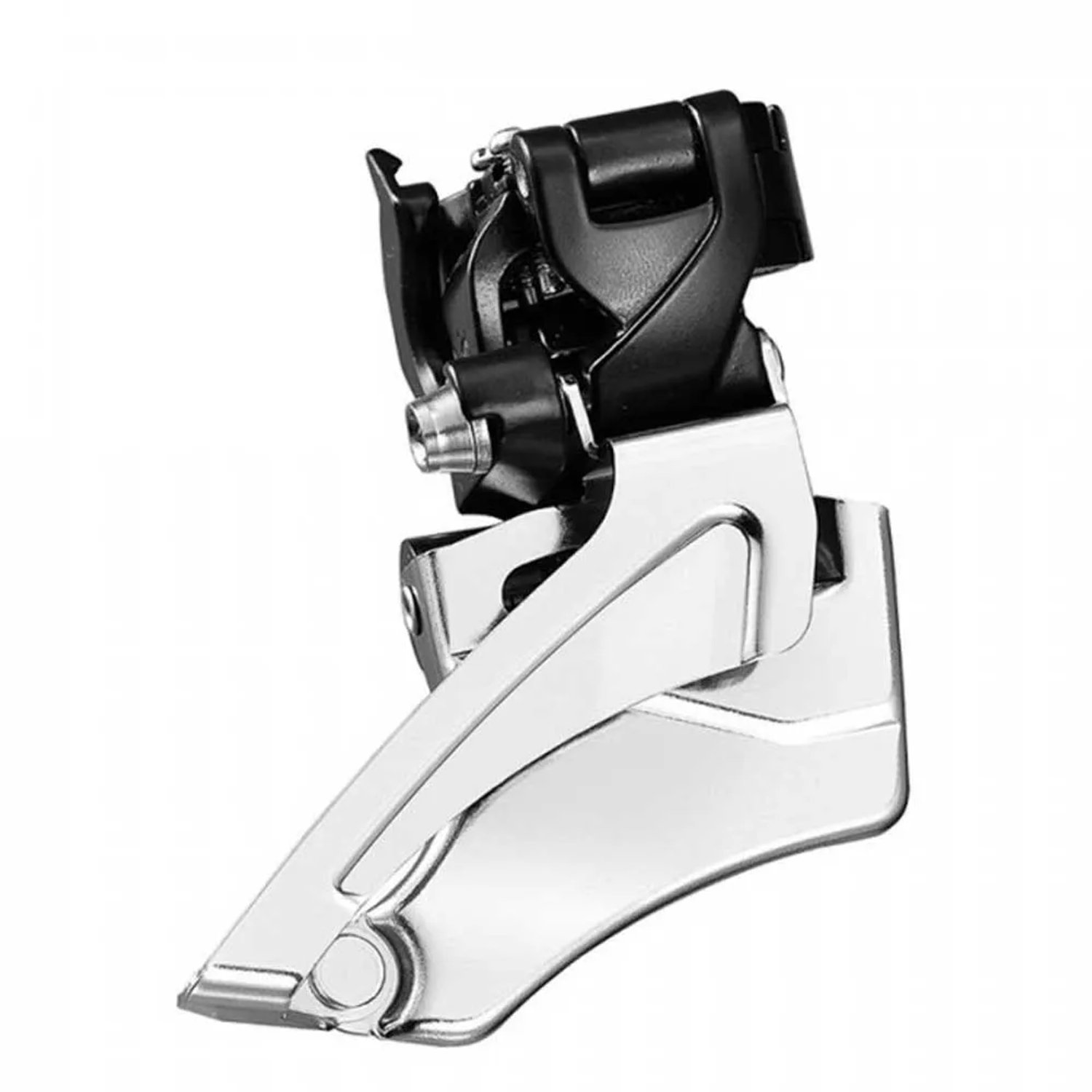 Microshift Double Dual Marvo Voorderailleur Zilver 2 x 9s