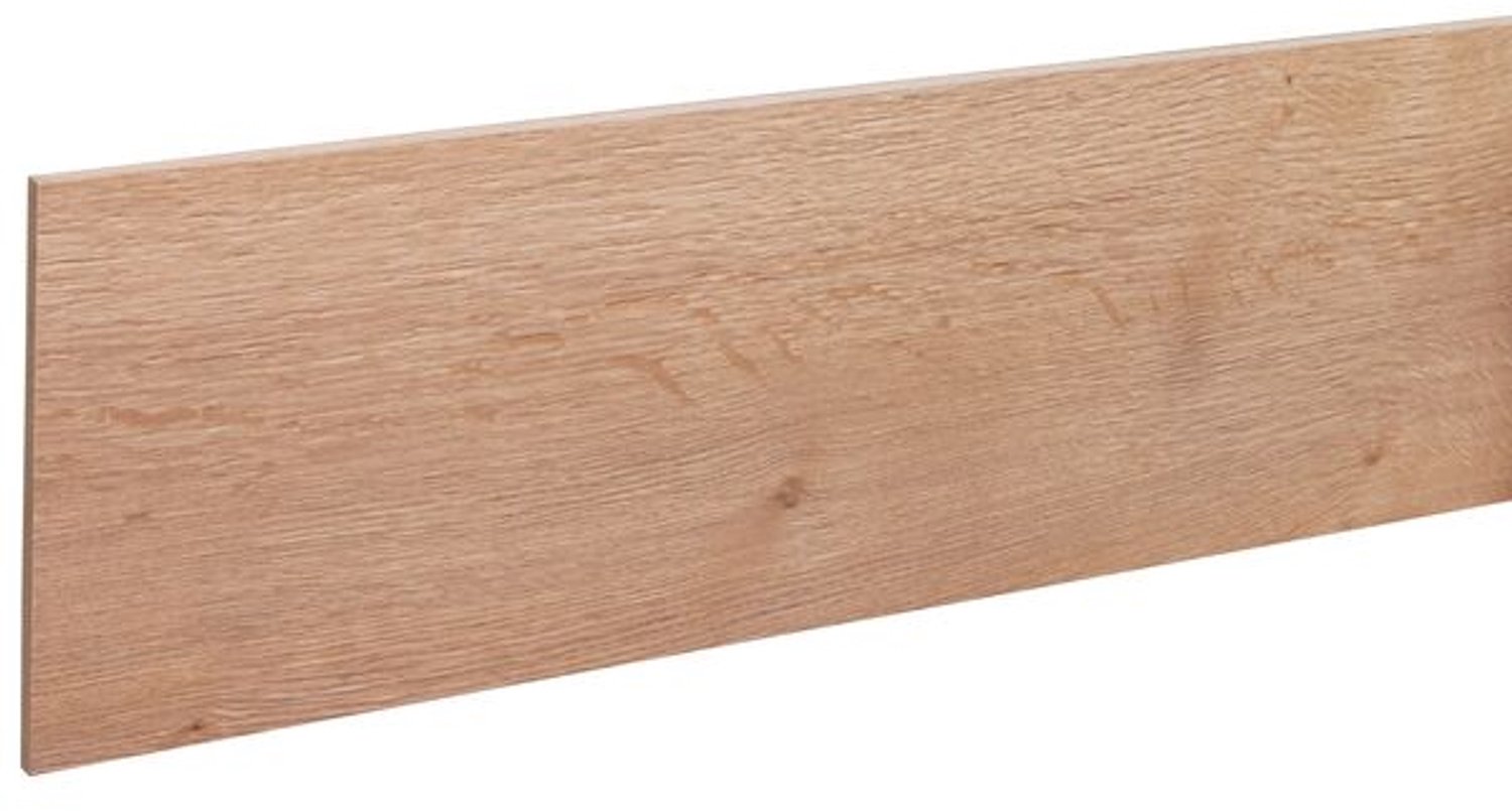 PVC Stootbord Licht Eiken | 130 x 20 cm