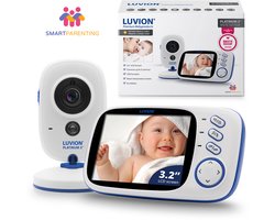 LUVION® Platinum 3+ - Babyfoon met Camera - Uitbreidbaar tot 2 Baby Camera's - Premium Baby Monitor
