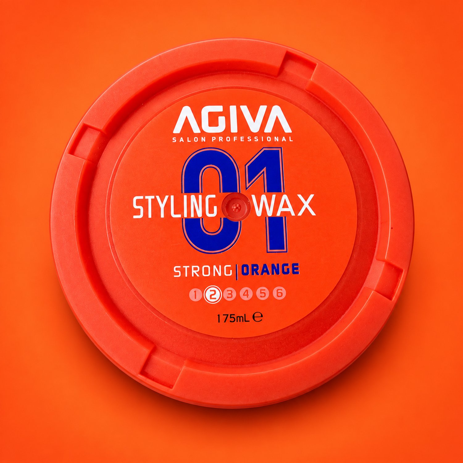Agiva Salon Professional - Styling Wax - Strong Orange 01 - Hold 2 - 175 ml