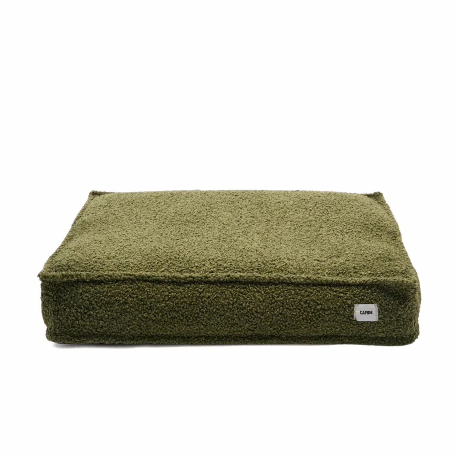 Comfortabele hondenmand van fleece – Groen – Zacht, wasbaar, afritsbaar & anti-slip – Cuadra