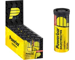 Powerbar 5 Electrolytes Drink Lemon Tonic + Caffeine 12 x 10 tabletten - 10 stuks