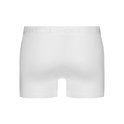 Witte Ten Cate short met ton-sur-ton elastische tailleband met merklogo.