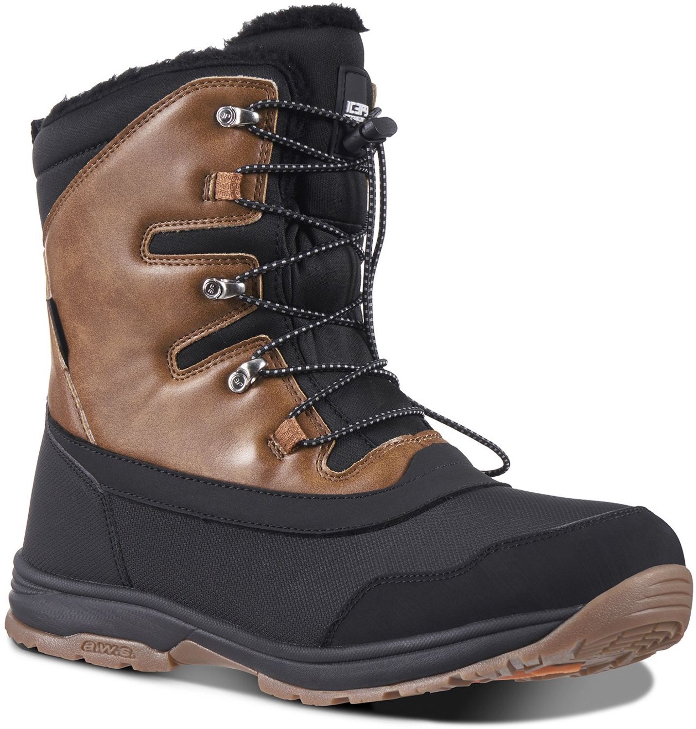 Icepeak Snowboots Almont MR Heren Zwart