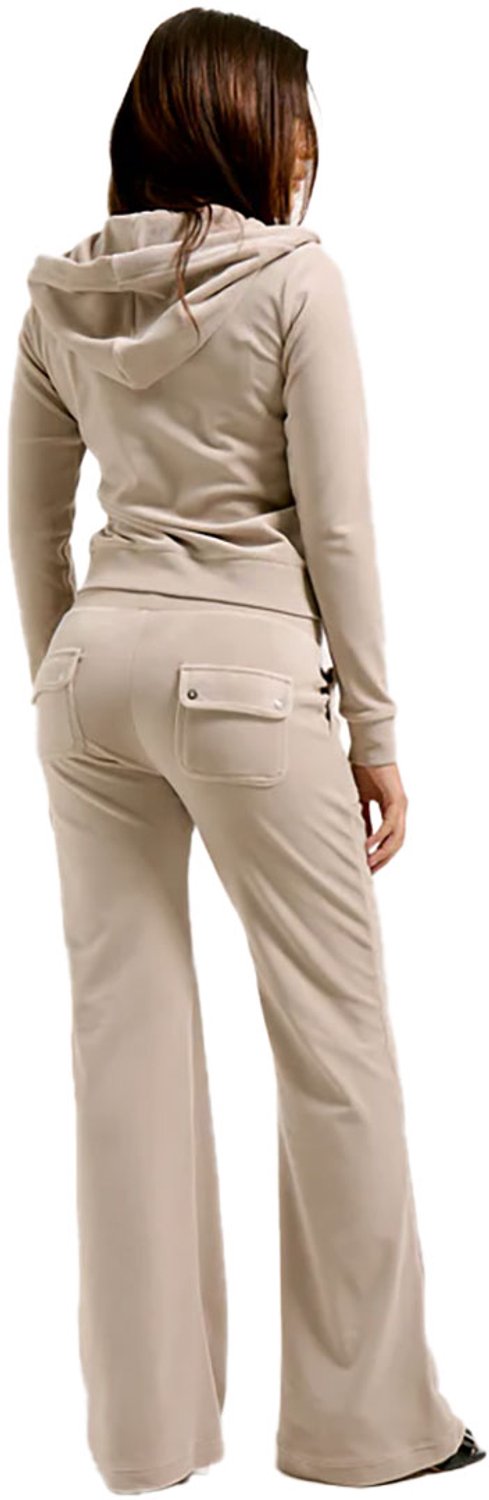 Juicy Couture Robertson hoodie met ritssluiting BEIGE
