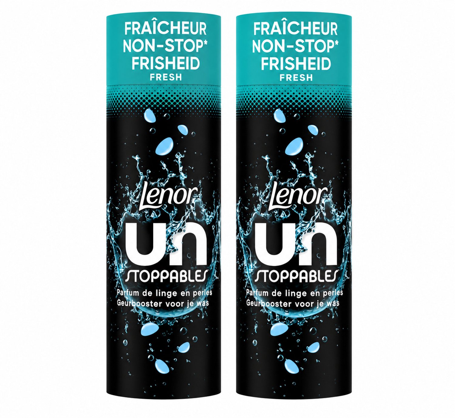 Lenor Unstoppables Fresh Geurbooster – 2 x 240 g – Geurparels voor de Was – Voordeelverpakking