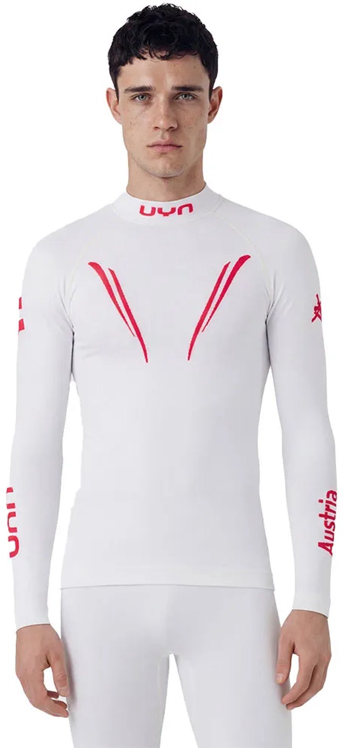 Uyn Natyon Biomorph Turtleneck Lange Mouwen Basislaag Wit S-M