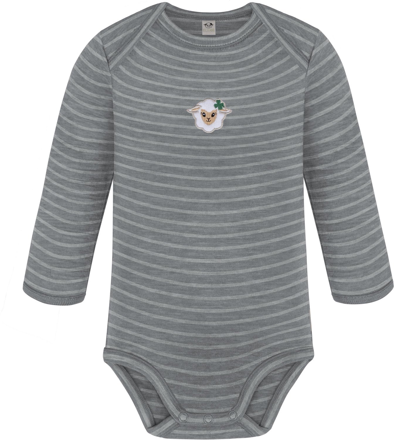 Baby-merino rompertje met lange mouwen „Auckland“
