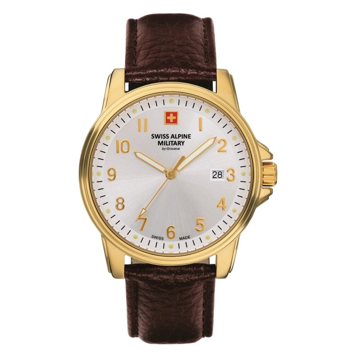 Swiss Alpine Military Leader SAM7011.1512 mannen horloge