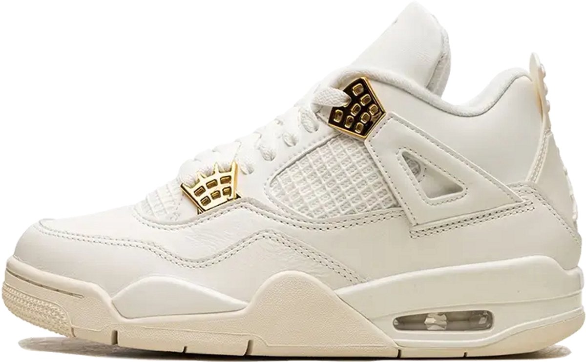 Jordan 4 Retro Metallic Gold (Women's)