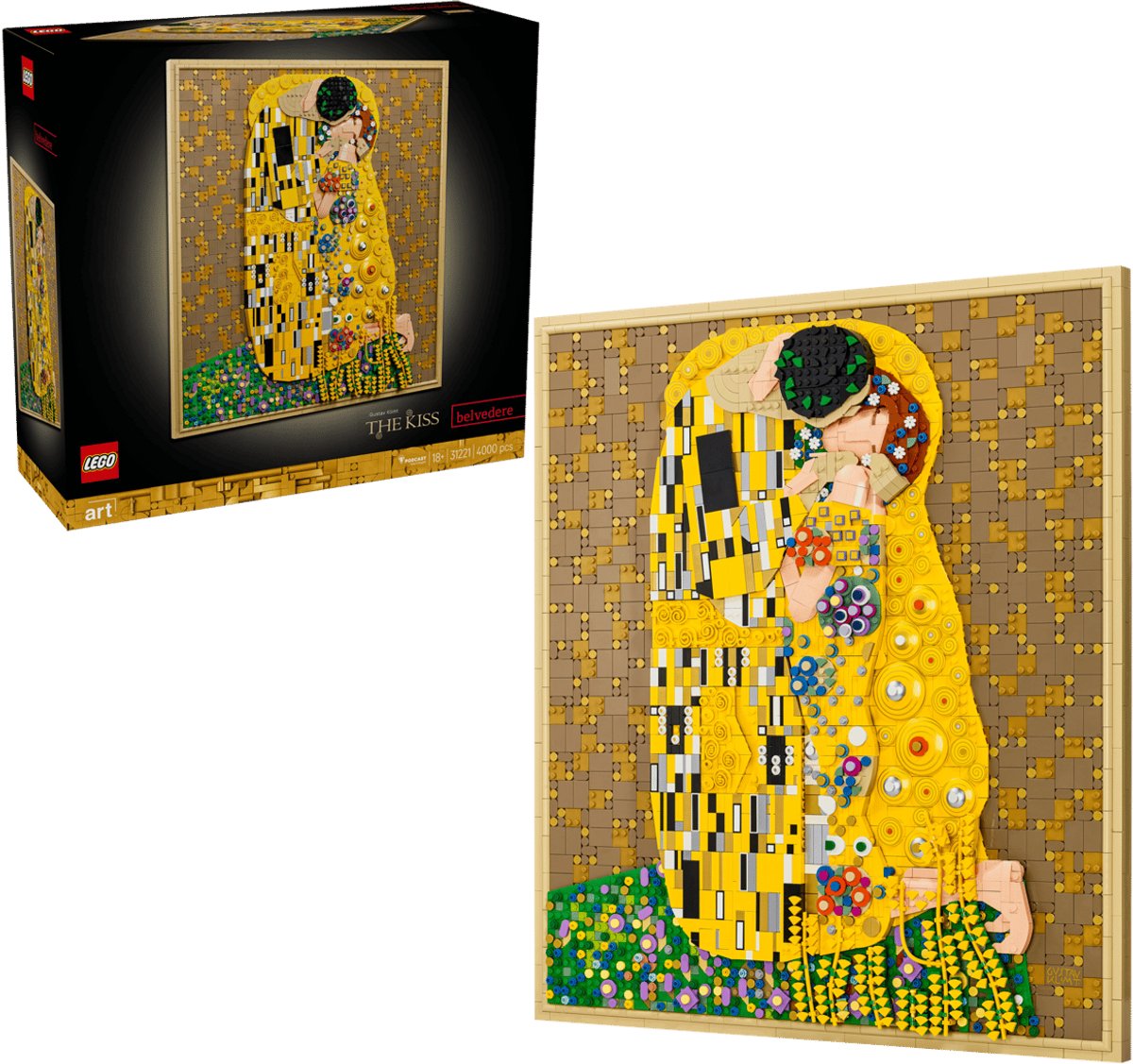 Lego Art 31221 - Gustav Klimt – De kus (31221)