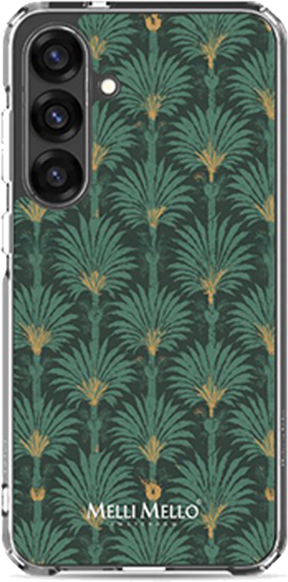 Melli Mello Telefoonhoesje Emerald Grove (Soft case) - Samsung Galaxy S25 Plus