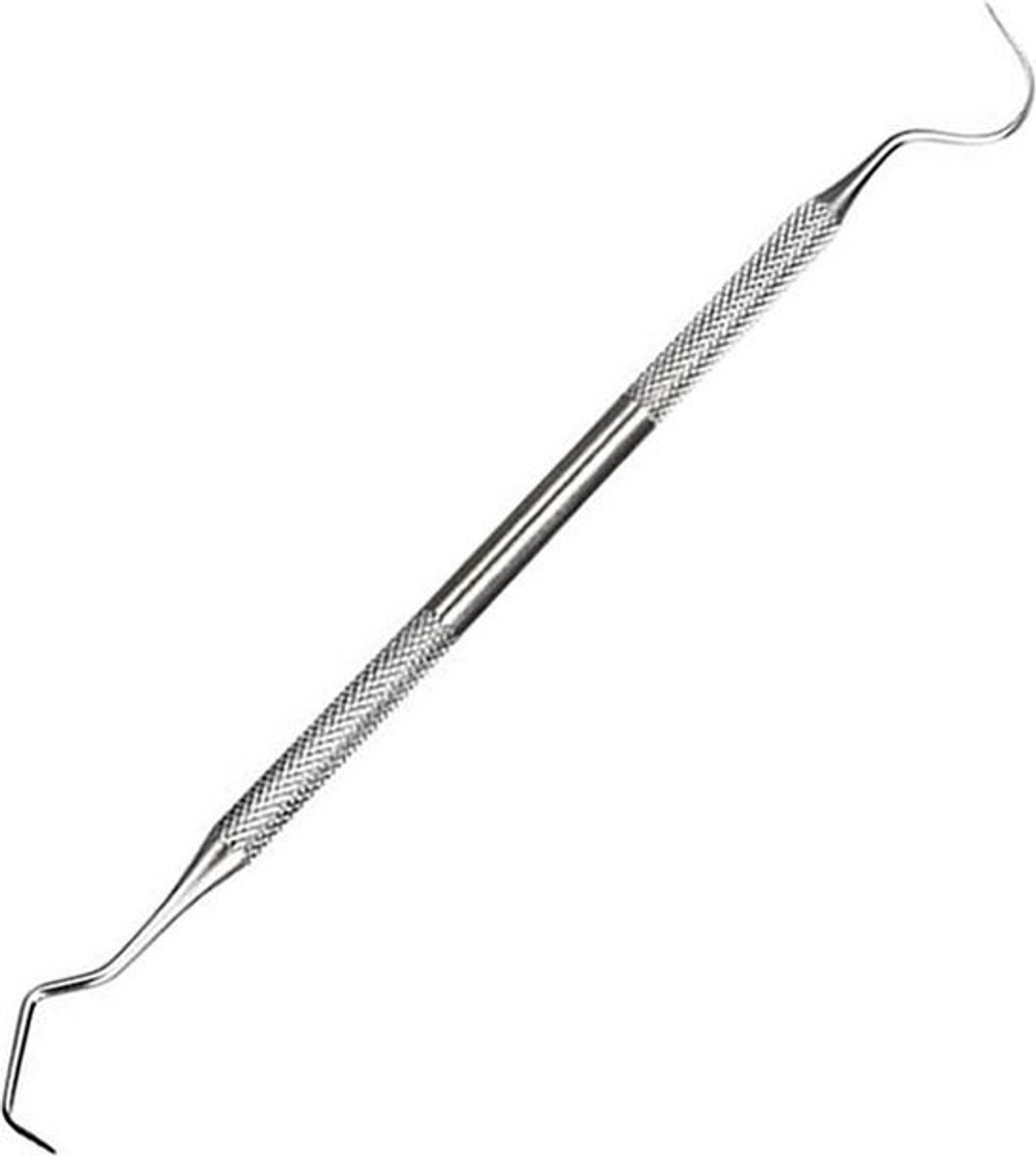Tandarts haakje - Tandsteen verwijderaar - Mondhaak - Tandenstoker - Tandsteenkrabber - Tandreiniging tool - Tandplak verwijderen - Tandreiniging - Dental scaler - RVS - Jonyx