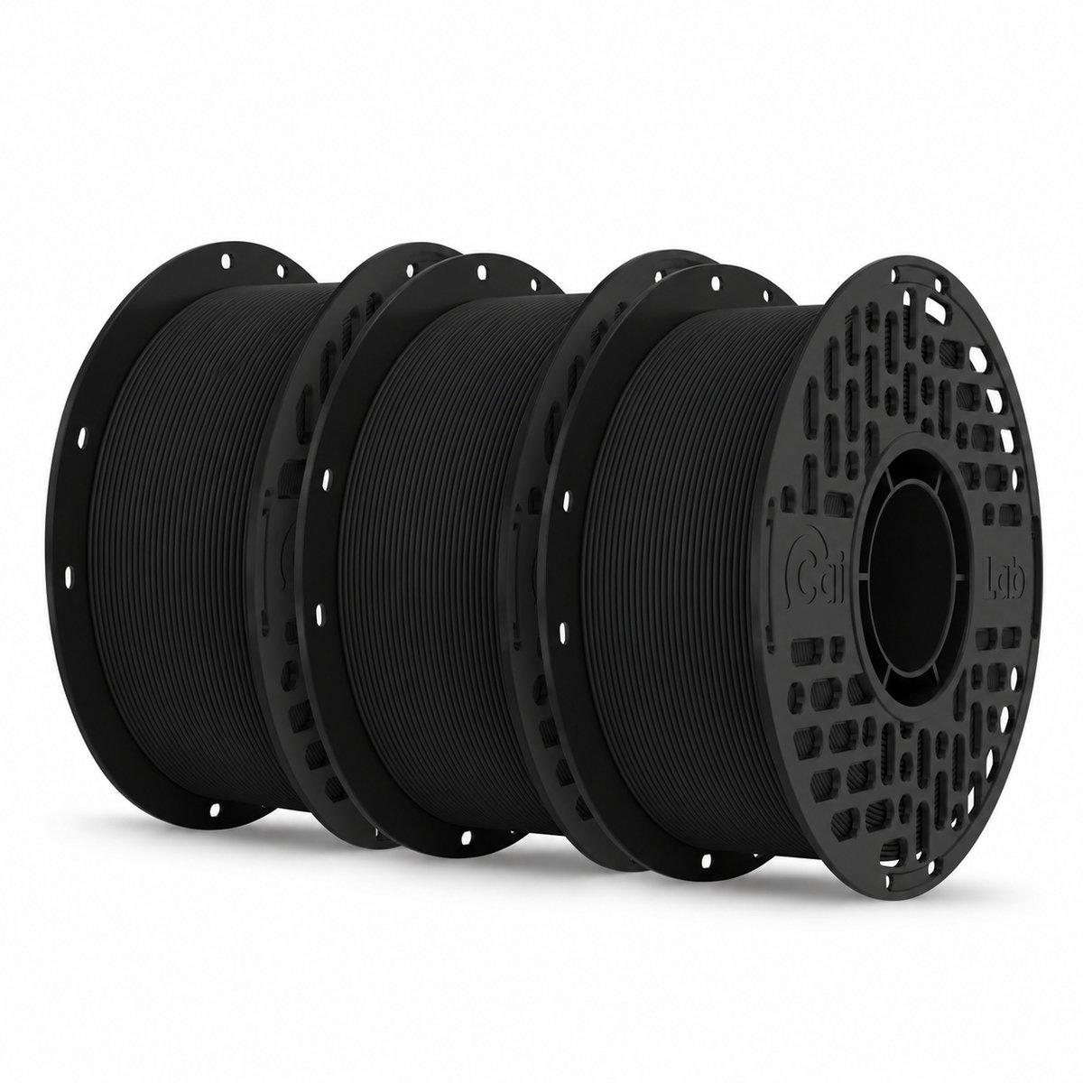PLA+ Filament Zwart – 3kg– 1.75 mm – 3D Printer Filament – Sterk & Hoogwaardig – Snelle Levering, Morgen in Huis