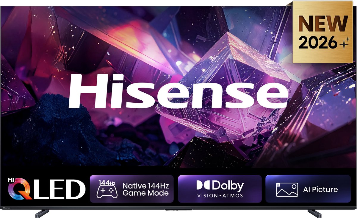 Hisense 100E7S PRO SmartTV - 100 inch - 4K Hi-QLED - Native 144Hz Game Mode
