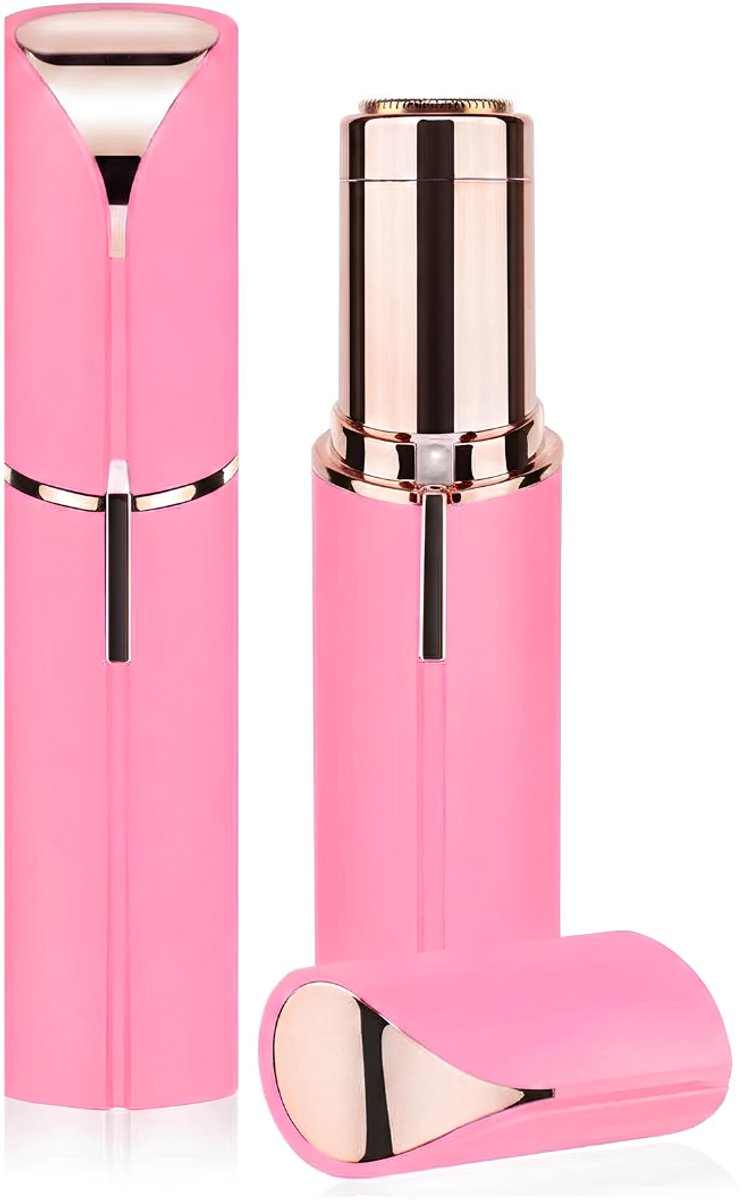 SNJY® Epilator - Gezichtsepilator Vrouw - Epilator Gezicht - 2-in-1 - Roze