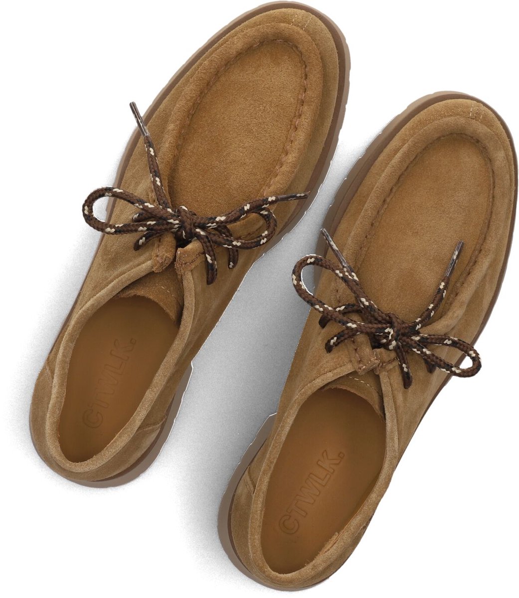 CTWLK Easter Veterschoenen - Dames - Camel - Maat 37