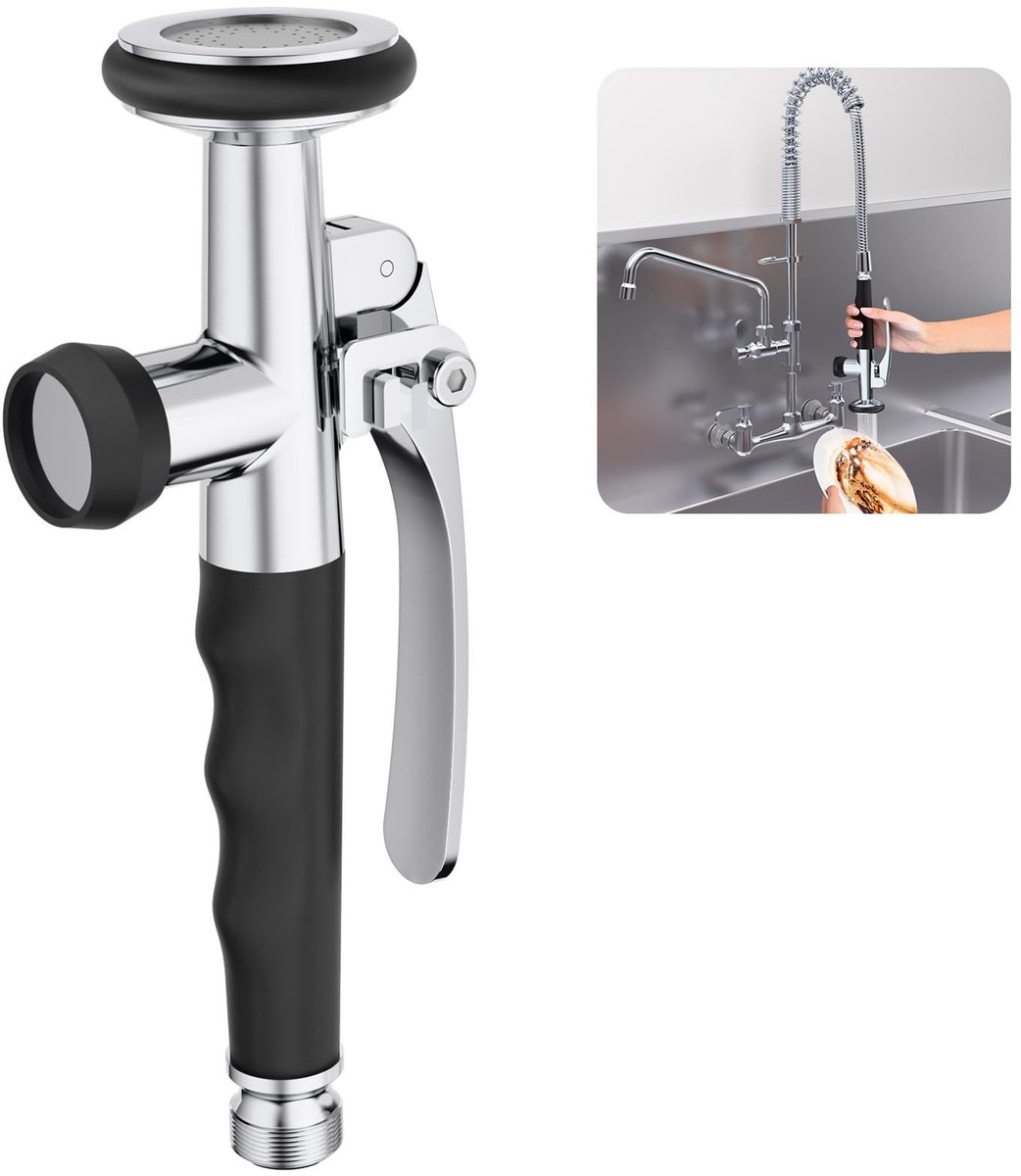 Elzusha - Professionele Keuken Handdouche van Messing